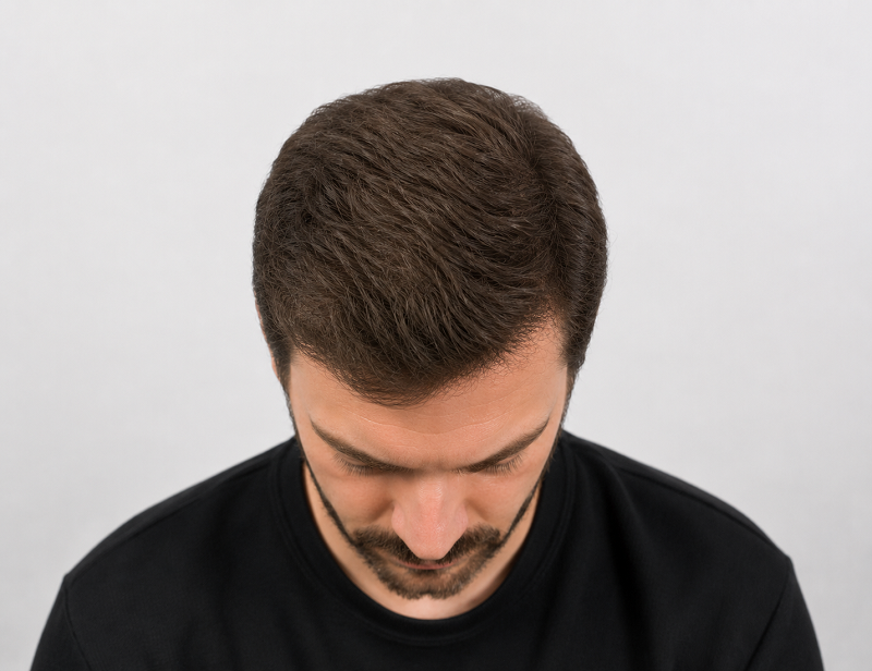 PRP hair restoration after